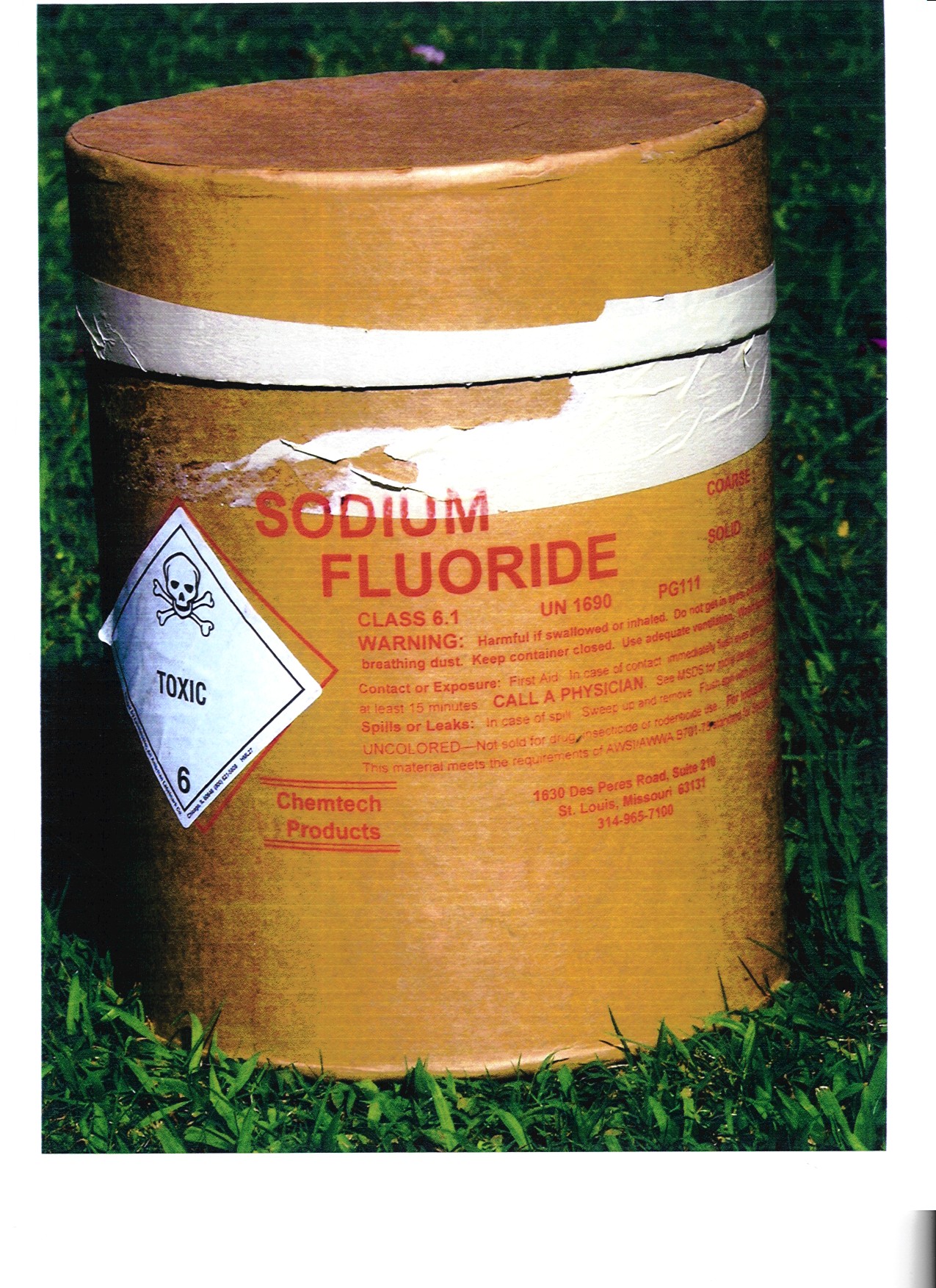 sodium fluoride can